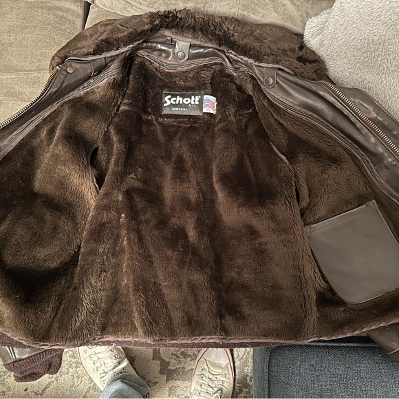 SCHOTT A-2 Bomber Jacket - Picture 3 of 8